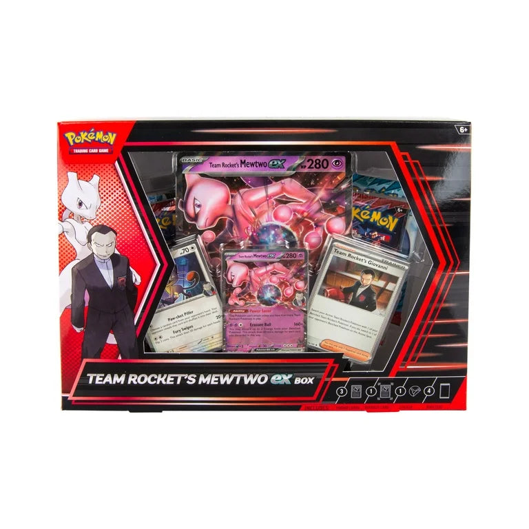 Pokémon TCG: Team Rockets Mewtwo ex Box