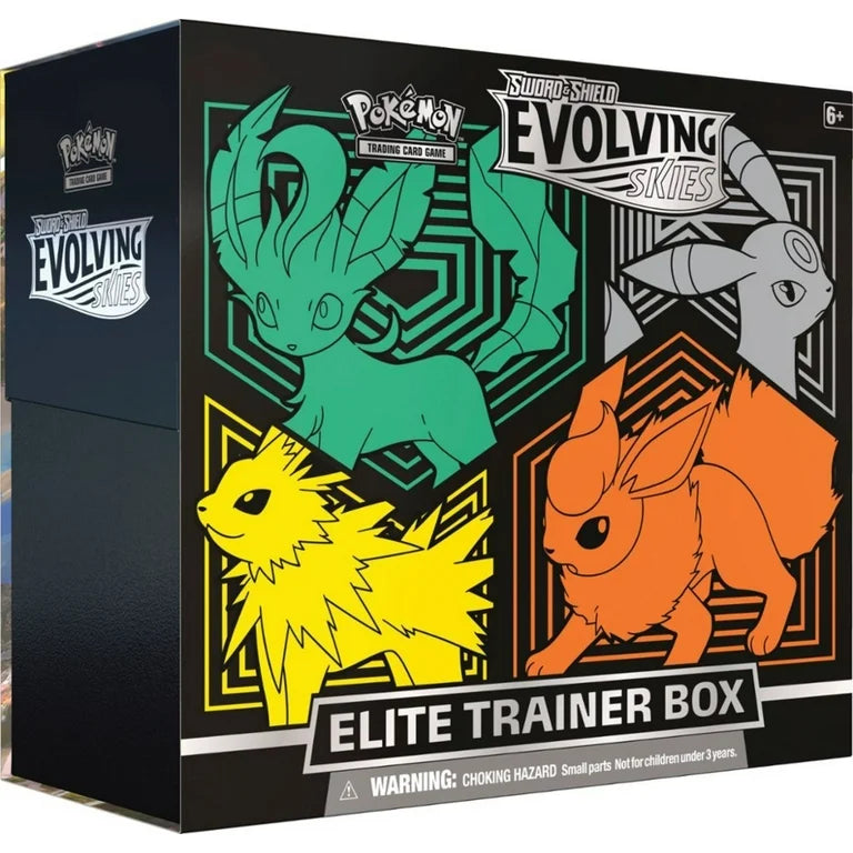 Pokémon TCG: Evolving Skies Elite Trainer Box- Flareon/Jolteon/Umbreon/Leafeon