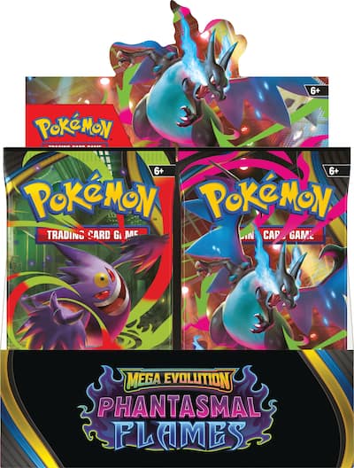 Pokémon TCG: Phantasmal Flames Booster Box (36 Packs)