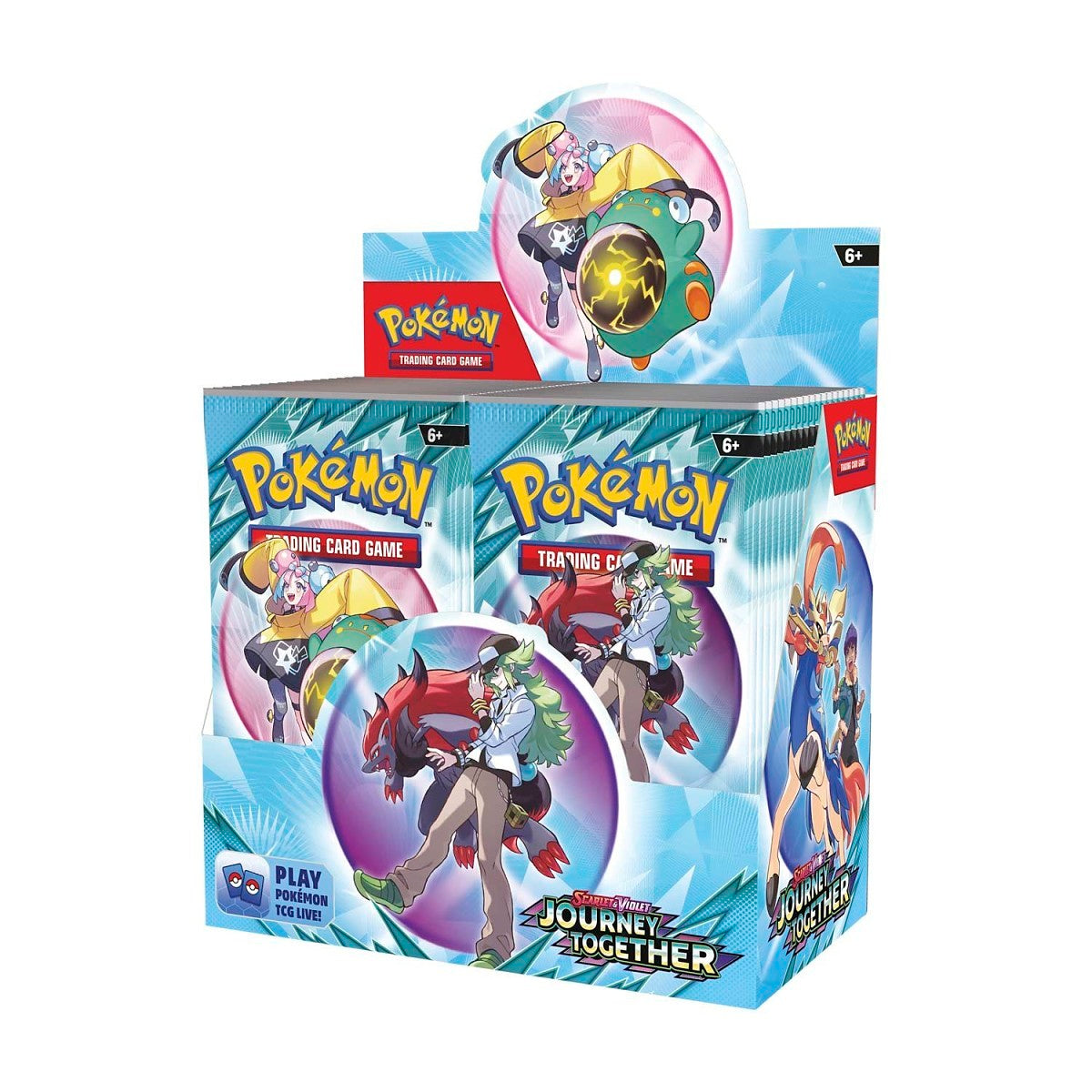 Pokémon TCG: Journey Together Enhanced Booster Display Box (36 Packs & 1 Promo Card)