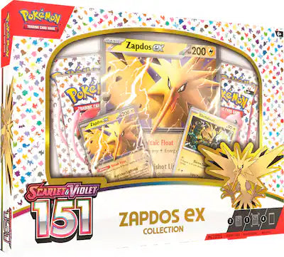 Pokémon - TCG: 151 Zapdos ex Box