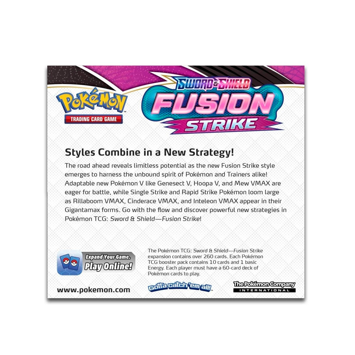 Pokémon TCG - Sword & Shield-Fusion Strike Booster Display Box (36 Packs)