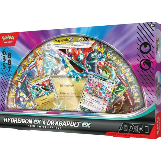 Pokemon TCG: Hydreigon ex & Dragapult ex Premium Collection