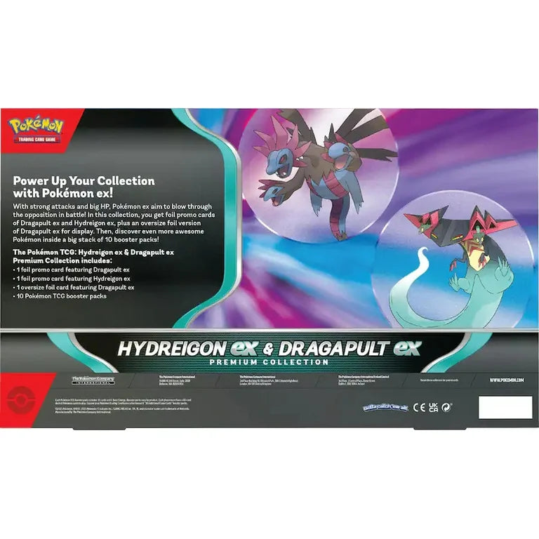 Pokemon TCG: Hydreigon ex & Dragapult ex Premium Collection