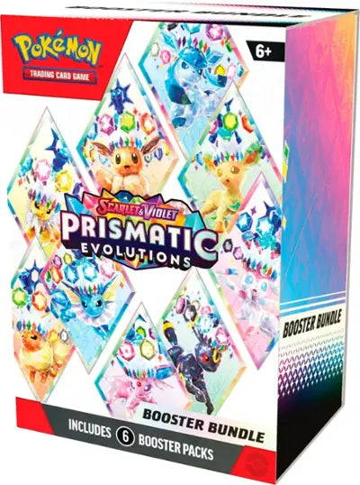 Pokémon TCG: Prismatic Evolutions Booster Bundle (6 Packs)