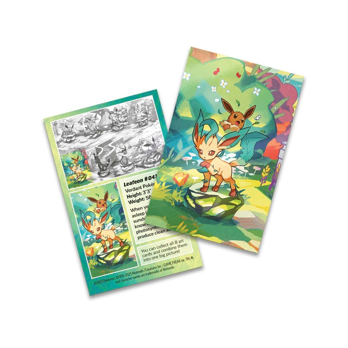 Pokémon TCG: Scarlet & Violet-Prismatic Evolutions Mini Tin (Leafeon)