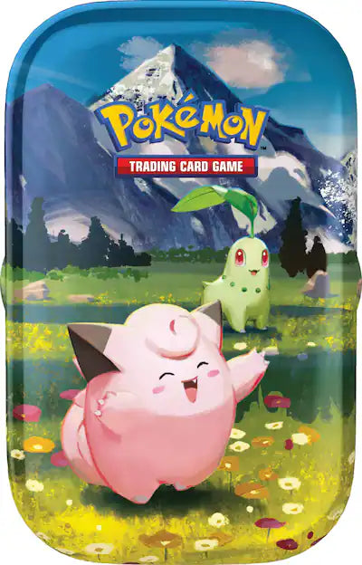 Pokémon TCG: Mega Evolution - Ascended Heroes Mini Tin (Clefairy & Chikorita)
