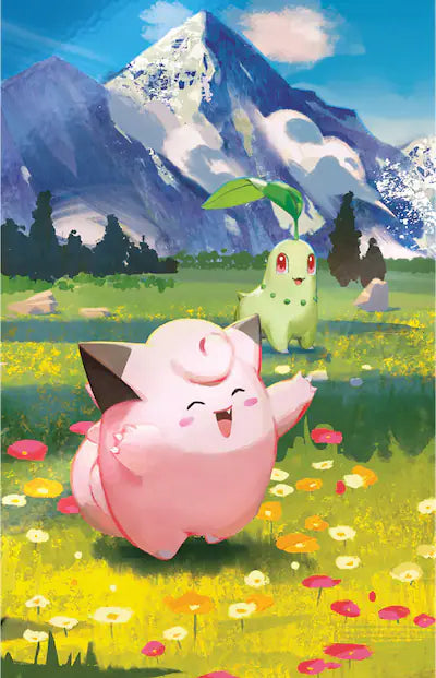 Pokémon TCG: Mega Evolution - Ascended Heroes Mini Tin (Clefairy & Chikorita)