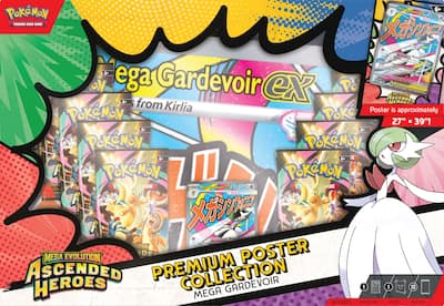 Pokémon TCG: Ascended Heroes Premium Poster Collection - Mega Gardevoir