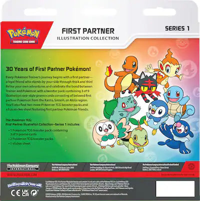Pokémon TCG: First Partner Illustration Collection - Series 1
