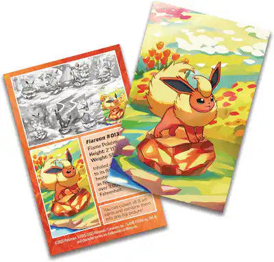 Pokémon TCG: Scarlet & Violet-Prismatic Evolutions Mini Tin (Flareon)