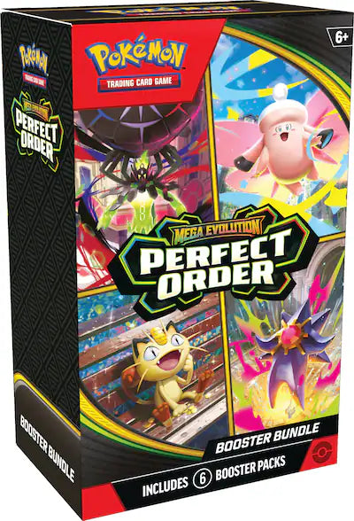 Pokémon TCG: Perfect Order Booster Bundle (6 Packs)