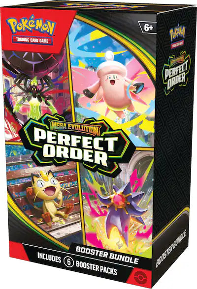 Pokémon TCG: Perfect Order Booster Bundle (6 Packs)