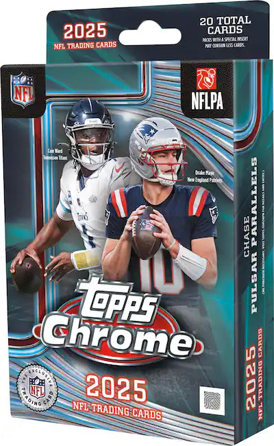 2025 Topps Chrome Football Hanger Pack