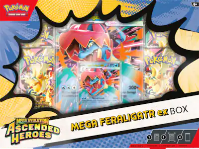 Pokémon TCG: Mega Evolution Ascended Heroes Feraligatr ex Box