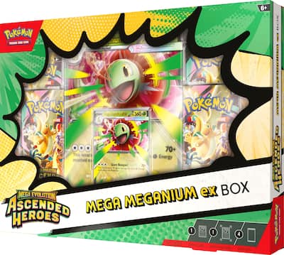 Pokémon TCG: Mega Evolution Ascended Heroes Meganium ex Box