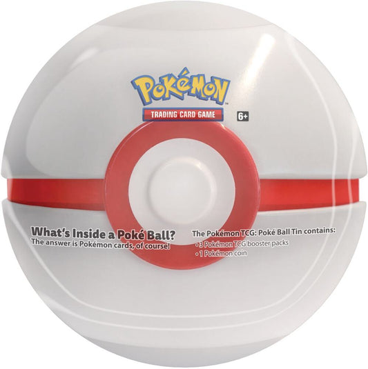 Poké Ball Tin - Premier Ball (3 Packs)