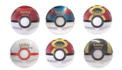 Poké Ball Tin - Poké Ball Bundle (6 tins) (18 packs)