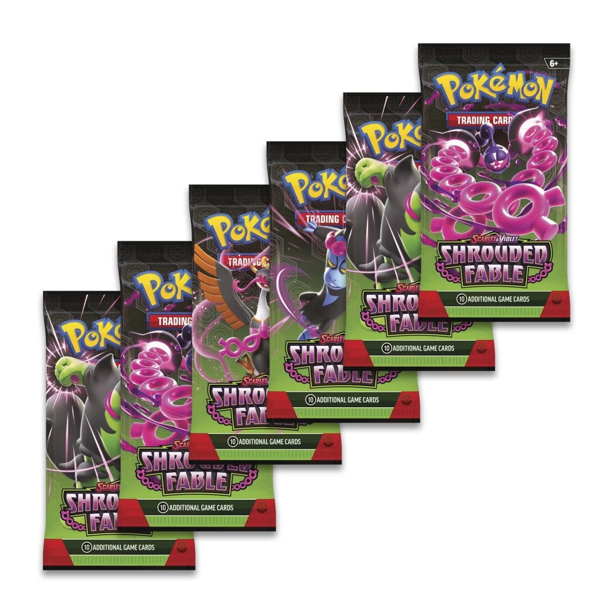 Pokémon TCG: Shrouded Fable Booster Bundle (6 Packs)